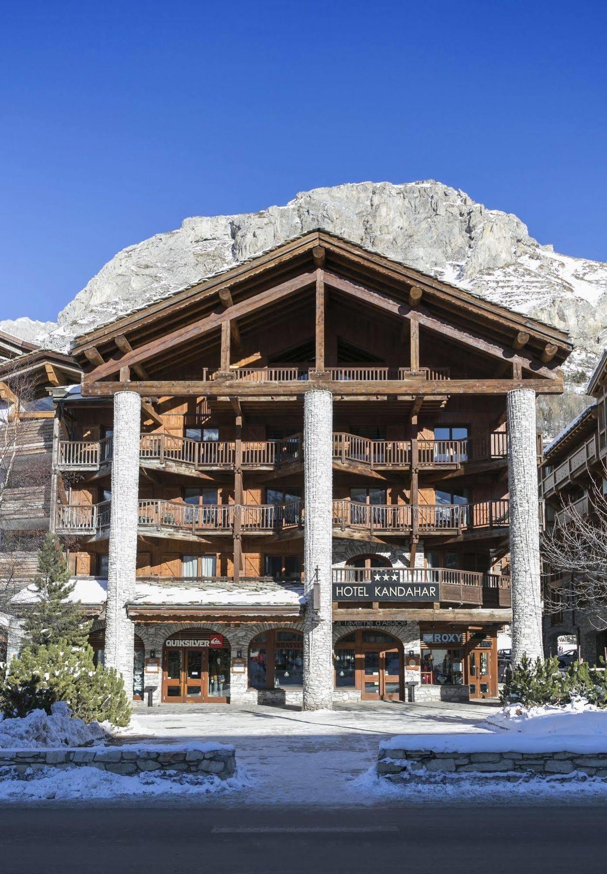 ホテル　カンダハル Val-dʼIsère エクステリア 写真